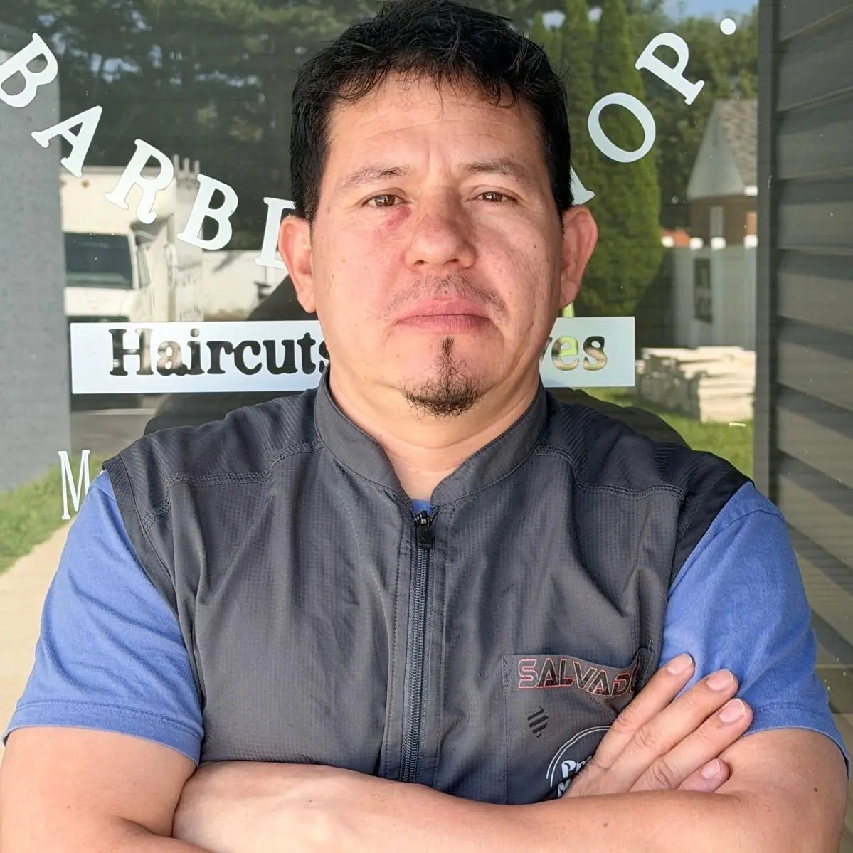 Salvador, barber at Primos Master Barbershop